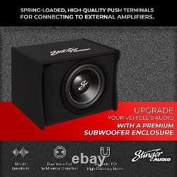 Single 12 700 Watt (RMS) Loaded Car Audio Subwoofer Enclosure Ported Vente