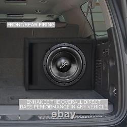 Single 12 700 Watt (RMS) Loaded Car Audio Subwoofer Enclosure Ported Vente