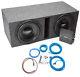 Skar Audio Dual 12 Complete Loaded Subwoofer Bass Package with Amplifier