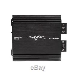 Skar Audio Dual 6.5 800 Watt Evl Sealed Loaded Sub Box W Amplifier Charcoal