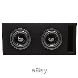 Skar Audio Dual 6.5 Evl D4 800w Ported Loaded Subwoofer Enclosure Black