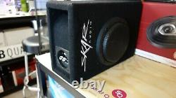 Skar Audio EVL-1X65D4-V-LP 6.5 400W Low-Profile Loaded Ported Sub Enclosure