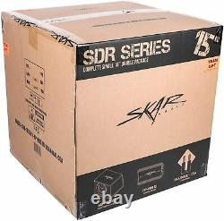 Skar Audio SDR-1X15D2 15 inch 1200W Subwoofer Bass Pack/Kit (With LOADED BOX&)