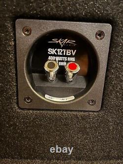 Skar Audio SK12TBV 12 800 Watt Loaded Vented Subwoofer Enclosure Tube