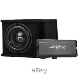 Skar Audio Single 10 1200 Watt Complete Loaded Sdr Bass Package With Amplifier