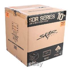 Skar Audio Single 10 1200 Watt Complete Sdr Series Loaded Sub Box And Amplifier
