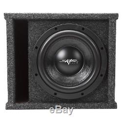 Skar Audio Single 10 1200w Complete Subwoofer Loaded Vented Box With Amplifier