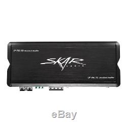 Skar Audio Single 10 1200w Complete Subwoofer Loaded Vented Box With Amplifier