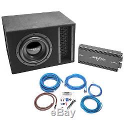 Skar Audio Single 10 2000 Watt Complete Evl Series Loaded Sub Box And Amplifier
