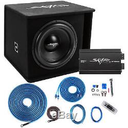 Skar Audio Single 15 1200 Watt Complete Sdr Series Loaded Sub Box And Amplifier