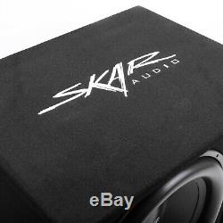 Skar Audio Single 18 1200 Watt Complete Sdr Series Loaded Sub Box And Amplifier