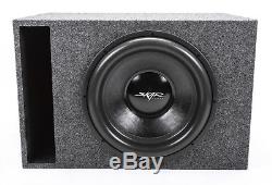 Skar Audio Single 18 2500 Watt D2 Ohm Vented Loaded Subwoofer Box Charcoal
