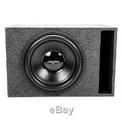 Skar Audio Single 18 2500 Watt D4 Ohm Vented Loaded Subwoofer Box Charcoal
