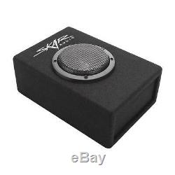 Skar Audio Single 6.5 400 Watt Complete Evl Series Loaded Sub Box And Amplifier
