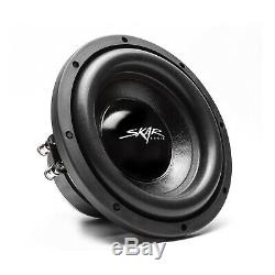 Skar Audio Single 8 300 Watt Complete IX Series Loaded Sub Box And Amplifier
