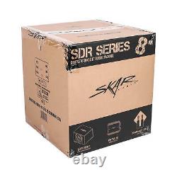 Skar Audio Single 8 700w Sdr Series Bass Package W Loaded Box Amp Wire Kit