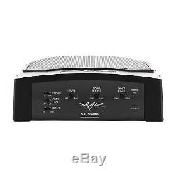 Skar Audio Sk-sw8a 8 150w Active Loaded Sub Enclosure + 8 Gauge Ofc Amp Kit