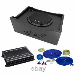 Stinger TXTRB10 Loaded Underseat 10-inch Subwoofer Enclosure with ACS-500.2D