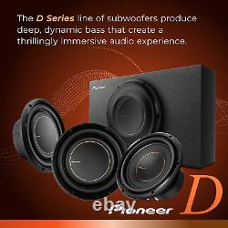 TS-D10LB Powerful 10 Pre-Loaded Subwoofer with Sealed Enclosure, 1300 Watts P