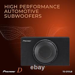 TS-D10LB Powerful 10 Pre-Loaded Subwoofer with Sealed Enclosure, 1300 Watts P