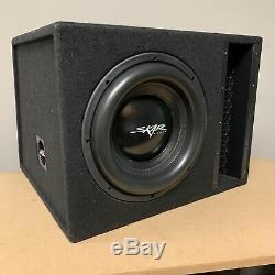 Used Skar Audio Evl-1x12d2 Single 12 2500w Vented Loaded Sub Box Enclosure