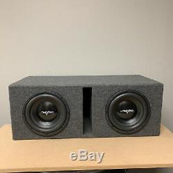 Used Skar Audio Ix10d4-2x10vented Dual 10 Vented D4 Loaded Sub Box Enclosure
