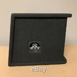 Used Skar Audio Sdr-1x10d2 Single 10 1200 Watt Loaded Ported Subwoofer Box