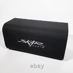 Used Skar Audio Sk12tbv 12 800w Max Power Dual Voice Coil Vented Subwoofer Tube