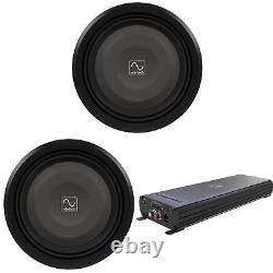 Wavtech Two thinPRO12-4 750 Watt 12 Shallow Subwoofers 4 ohm, and Wavtech li