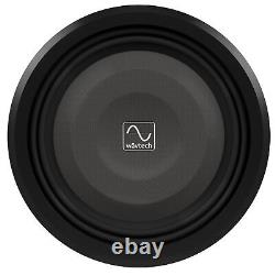 Wavtech Two thinPRO12-4 750 Watt 12 Shallow Subwoofers 4 ohm, and Wavtech li